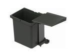 Möbelix , Lavagrau , Kunststoff , 15,5 l , 23x32.6x30.2 cm , Küche, Küchenausstattung, Mülltrennsysteme