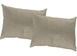 Dekokissen WIRTH "Torbole" Gr. 2, braun (mittelbraun, meliert), B:40cm L:60cm, Obermaterial: 90% Polyester, 10% Baumwolle, Dekokissen_Sitzkissen_Kissenhüllen