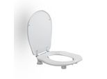 Pressalit Ergosit WC-Sitz R20000 mit Deckel, erhöht 50mm, weiß