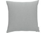 Dekokissen NEUTEX FOR YOU "Monza-ECO" Gr. 1, grau (silbergrau, unifarben), B:38cm L:38cm, Bezug: 53% Polyester, 44% Baumwolle, 3% sonstige Fasern, Dekokissen_Sitzkissen_Kissenhüllen, ohne Füllung