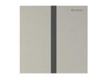 Geberit Typ 40 Urinal-Steuerung 116237ID1 elektronisch, Batteriebetrieb, nickel / gebürstet, easy-to-clean-beschichtet