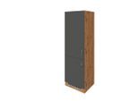 Held , Anthrazit , Holzwerkstoff , einzeln stellbar , 60x200x60 cm , individuell planbar , Küche, Küchenblöcke, Küchenschränke, Küchenumbauschränke