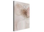 artgeist , Beige, Greige , Textil, Holzwerkstoff , rechteckig , 40x60x1.2 cm , Keilrahmen , Dekoration, Bilder & Rahmen, Bilder, Abstrakte Bilder