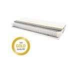 Sembella , Weiß , Textil , H4 , 90x220 cm , Bezug abnehmbar/waschbar, antibakteriell, optimale Belüftung, atmungsaktiv, Matratzenklasse Gold ,