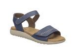Sandale JOSEF SEIBEL "Juliet 03, blau", Damen, Gr. 39, blau, Obermaterial: 100% Rindsleder Leather cow., Schuhe Sandale
