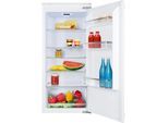 AMICA Einbaukühlschrank "EVKSS 352 221", Energieeffizienz: E, silber (weiß), Rechtsanschlag, wechselbar, Kühlschränke, Ruhig, übersichtlich, praktisch – dein Kühlschrank für jeden Tag, Einbaukühlschrank