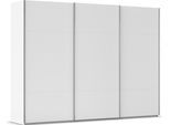 Schwebetürenschrank RAUCH "Kleiderschrank Schrank Garderobe Schlafzimmerschrank CONTIDO", weiß (alpinweiß), B:301cm H:223cm T:68cm, Holzwerkstoff, Schränke, Schwebetürenschrank, aus hochwertigem Material in 6 Breiten 2 Griff-Farben MADE IN GERMANY