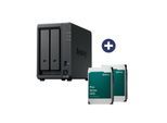 Synology Disk Station DS725+ NAS-Server + Synology Plus 3.5" SATA 6Gb/s Festplatte 32 TB (2x 16 TB)