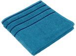 Handtücher GÖZZE "Berlin", blau (petrol), B:50cm L:100cm, Frottier, Obermaterial: 100% Baumwolle, Handtücher, Handtücher