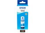 EPSON Tintenpatrone "114, original Claria ET Preimium Ink", cyan, Tintenpatronen, Tintenpatrone