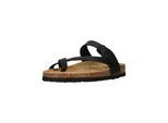Sandale NOU "Hardinsburg V2", Damen, Gr. 40, schwarz, Lederimitat, Schuhe Sandale, atmungsaktiv