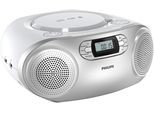 PHILIPS Boombox "TAZ2000S/10", silber, B:28,5cm H:12,5cm T:24,5cm, Radios