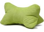 Nackenkissen GÖZZE "Cord Lesekissen Capri", hellgrün, B:40cm H:19cm L:25cm, Polyester, Funktionskissen