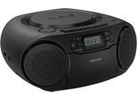 PHILIPS Boombox "TAZ2500/10", schwarz, B:28,5cm H:12,5cm T:24,5cm, Radios