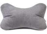 Nackenkissen GÖZZE "Cord Lesekissen Capri", anthrazit, B:40cm H:19cm L:25cm, Polyester, Funktionskissen