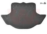 VAN WEZEL Motorraumdämmung 3041460 Motorhaube für Mercedes