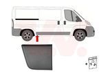 VAN WEZEL Zier-/Schutzleiste, Seitenwand 1651418 vor der Achse für Fiat