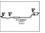 MTS Endschalldämpfer 0160531 für DAIHATSU