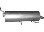 POLMO Endschalldämpfer 0490 hinten für Peugeot