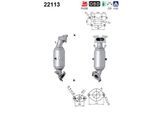 AS Katalysator 22113 für HONDA