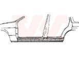 VAN WEZEL Einstiegblech 3763103 links