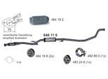 ERNST Mittelschalldämpfer 646116 für HYUNDAI