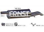 ERNST Endschalldämpfer 143158 für VAG