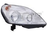TYC Hauptscheinwerfer 2011652052 H7/H1 links für Opel