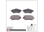 ZIMMERMANN Bremsbelagsatz, Scheibenbremse 230701951 Vorderachse für Mercedes