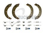 TRUCKTEC AUTOMOTIVE Bremsbackensatz, Feststellbremse 0235008 Hinterachse für Mercedes