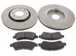 MAPCO Bremsensatz, Scheibenbremse 47458 Vorderachse belüftet 283mm 26mm für Peugeot DS Citroën