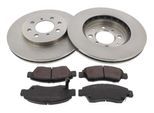 MAPCO Bremsensatz, Scheibenbremse 47522 Vorderachse belüftet 258mm 21mm für HONDA