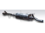 VEGAZ Mittelschalldämpfer vs464 für VW VAG