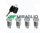 MIRAGLIO Schließzylindersatz 801219 hinten für Fiat