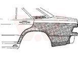 VAN WEZEL Seitenwand 3020143 hinten links