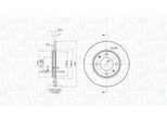 MAGNETI MARELLI Bremsscheibe 360406208700 247mm 8mm für Peugeot
