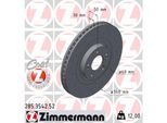 ZIMMERMANN Bremsscheibe 285354252 Vorderachse Gelocht 340mm 30mm für KIA