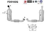 AS Ruß-/Partikelfilter, Abgasanlage fd5102q für Ford