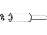 VEGAZ Vorschalldämpfer fs776 für Ford