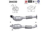 AS Katalysator 20433d für Ford