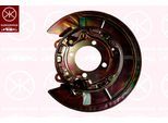 KLOKKERHOLM Spritzblech, Bremsscheibe 8119877 Hinterachse links für TOYOTA
