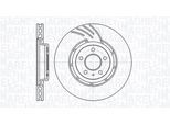 MAGNETI MARELLI Bremsscheibe 361302040598 345mm 30mm für Audi