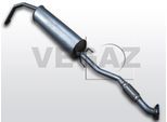 VEGAZ Mittelschalldämpfer os775 für Opel