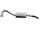 VEGAZ Endschalldämpfer als4 hinten für ALFA ROMEO