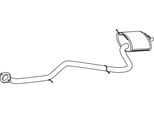 VEGAZ Endschalldämpfer ts463 für TOYOTA