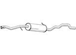 BOSAL Mittelschalldämpfer 288305 für Ford VW