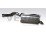 VEGAZ Endschalldämpfer fts423 hinten für Opel Fiat