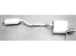 VEGAZ Mittel-/Endschalldämpfer ms437 für Mercedes