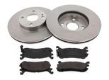 MAPCO Bremsensatz, Scheibenbremse 47589 Vorderachse belüftet 255mm 20mm für MAZDA