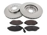 MAPCO Bremsensatz, Scheibenbremse 47635 Vorderachse belüftet 314mm 20mm für VAG VW